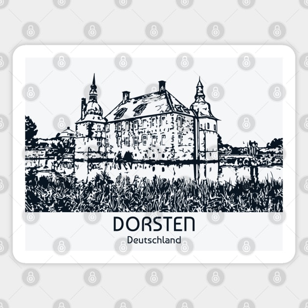 Dorsten - Deutschland Magnet by Lakeric